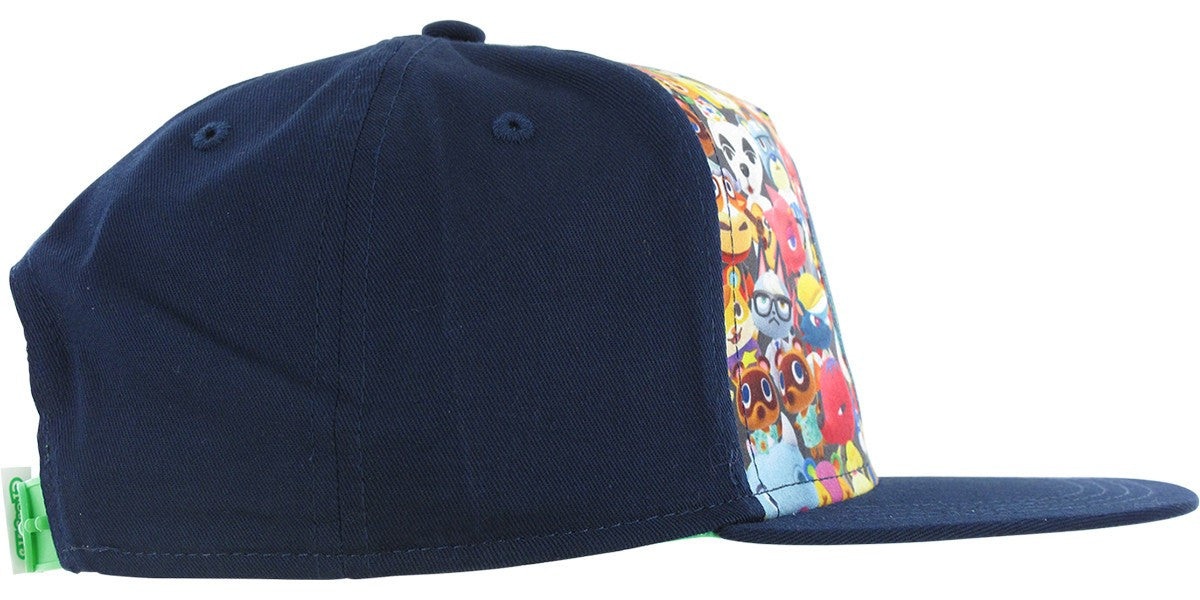Animal Crossing Leaf All Over Print Youth Snapback Hat
