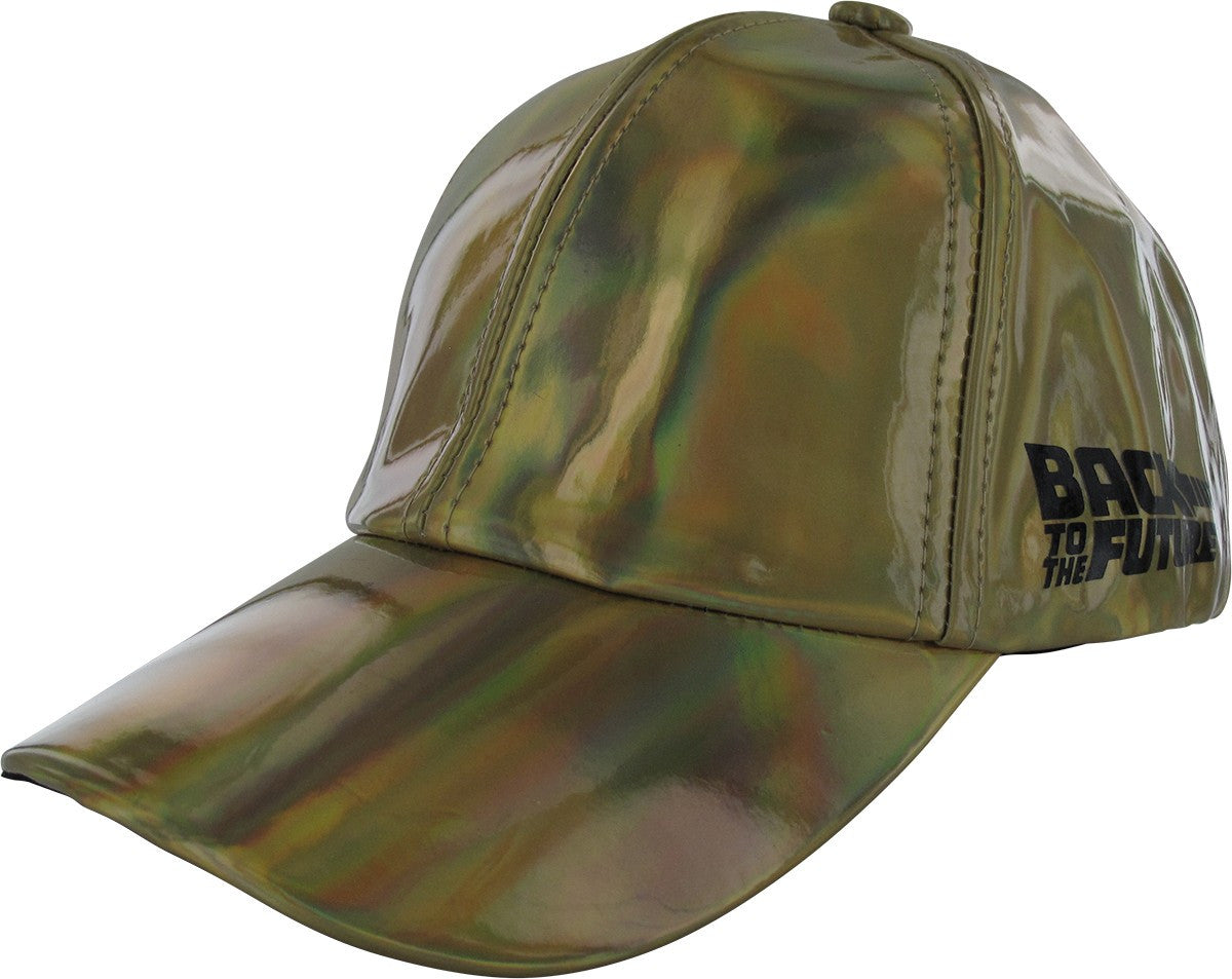 Back to the Future 2 Reflective Gold Velcro Hat