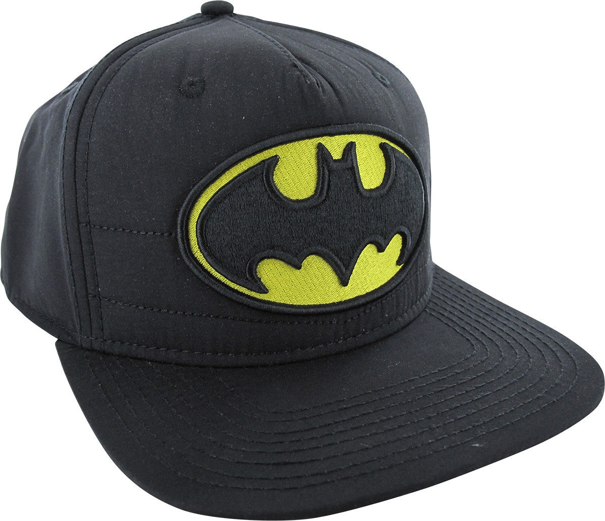 Batman 3D Embroidered Logo Snapback Hat