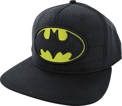Batman 3D Embroidered Logo Snapback Hat