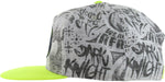 Batman Logo Text Dye Snapback Youth Hat