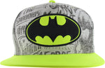Batman Logo Text Dye Snapback Youth Hat