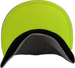 Batman Yellow Logo Gray Flex Fit Hat