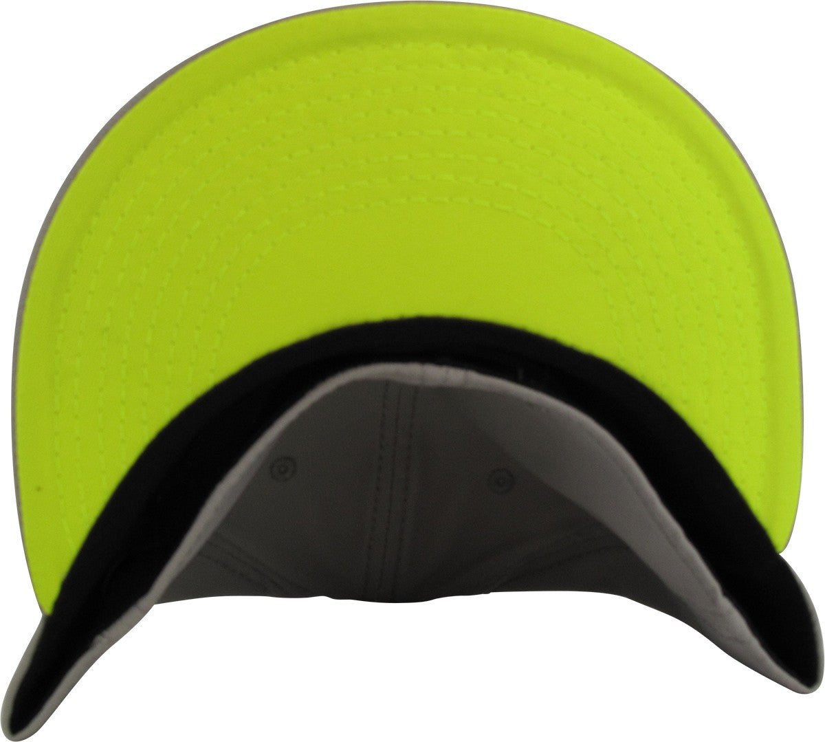 Batman Yellow Logo Gray Flex Fit Hat