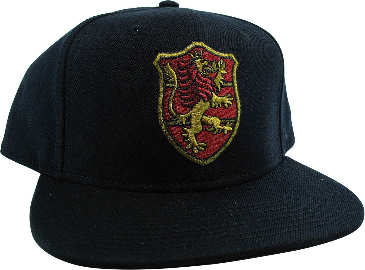 Black Clover Crimson Lion Crest Snapback Hat