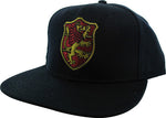 Black Clover Crimson Lion Crest Snapback Hat