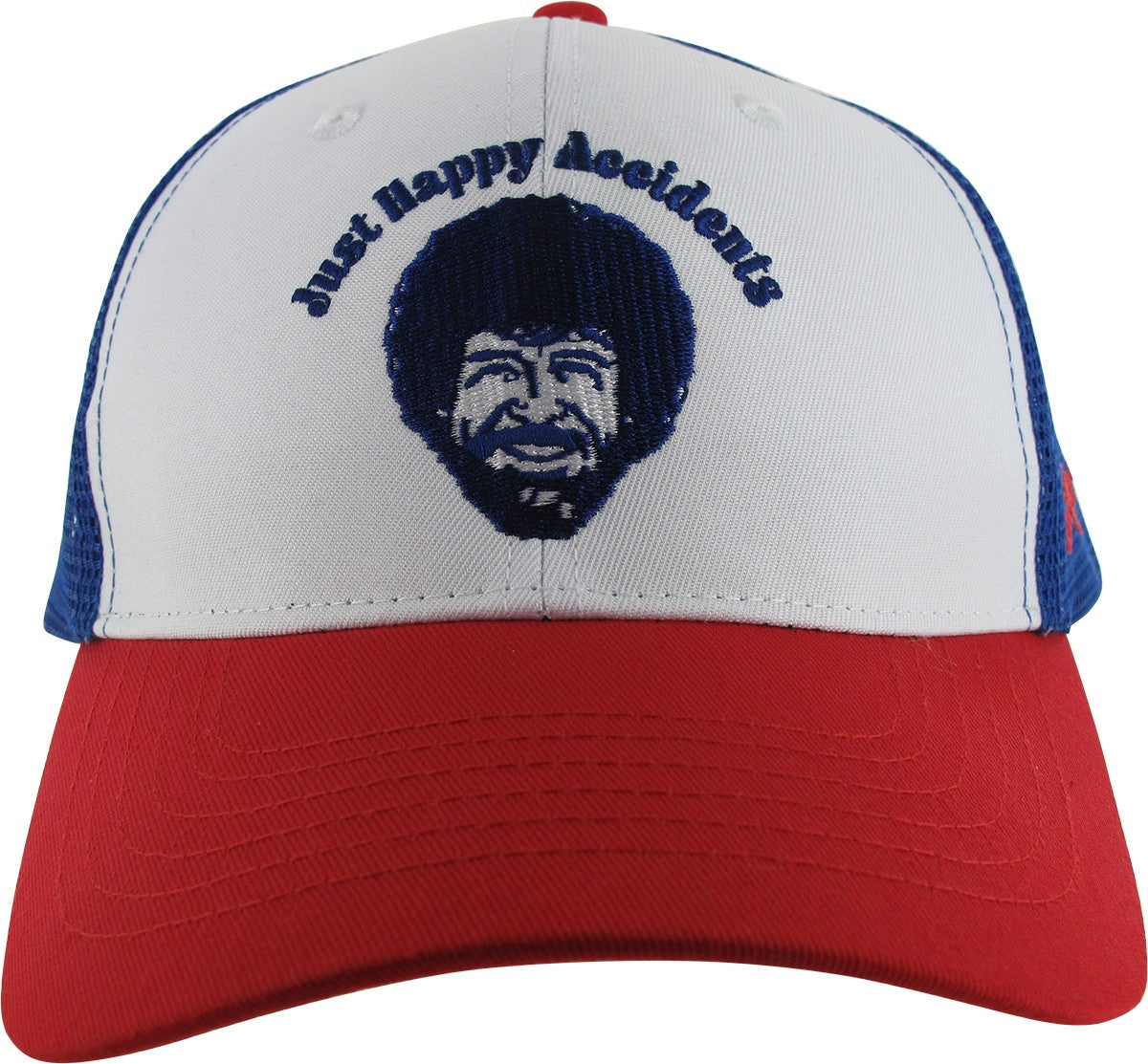 Bob Ross Happy Accidents Trucker Hat