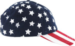 Flag Star Crown Stripe Bill Snapback Youth Hat