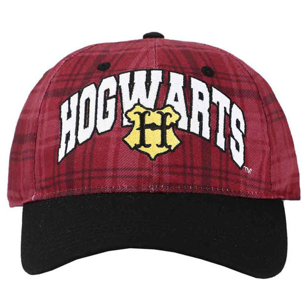 Harry Potter Hogwarts Plaid Buckle Hat