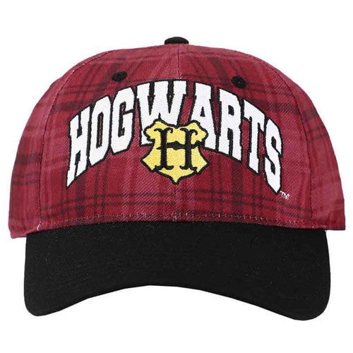 Harry Potter Hogwarts Plaid Buckle Hat