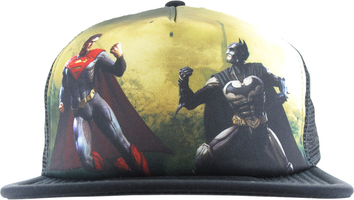 Injustice Batman Superman Trucker Hat