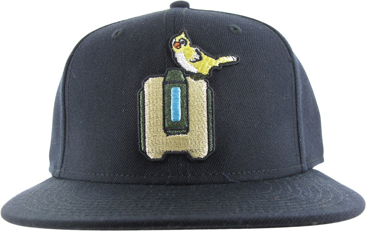 Overwatch Bastion Ganymede Black Snapback Hat