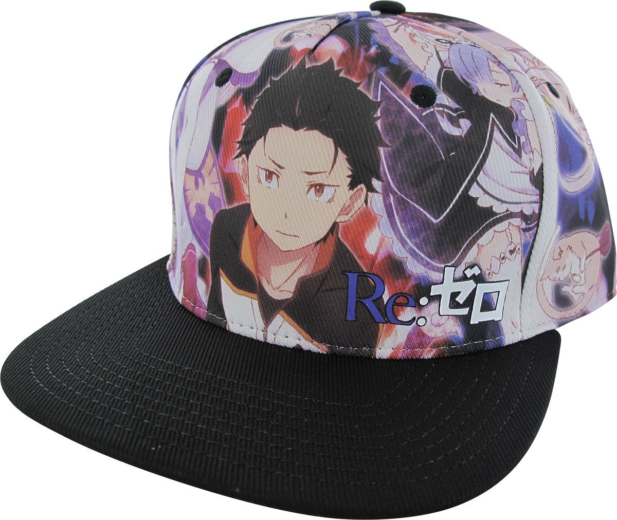 Re Zero Sublimated Cap Snapback Hat