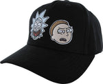 Rick and Morty Heads Faces Snapback Hat