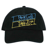 Sonic the Hedgehog And Tails Outline Buckle Hat