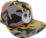 Star Wars Rebel Logo Orange Yellow Camo Hat