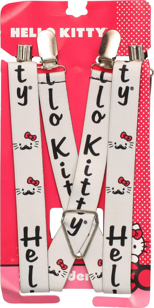 Hello Kitty Mustache Hello Kitty Suspenders