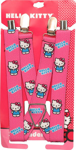 Hello Kitty Polka Dots Pink Suspenders