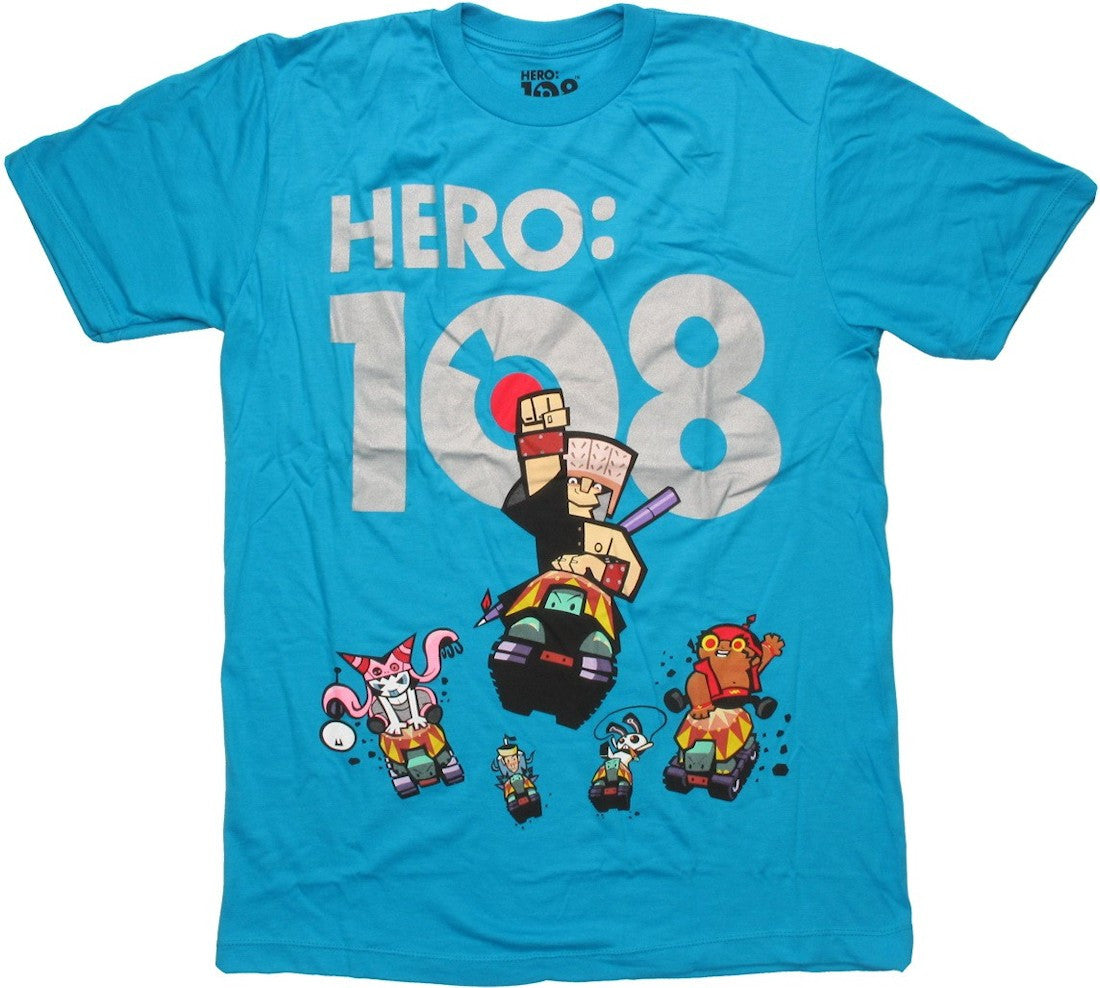 Hero 108 Traveling Chung Blue T Shirt