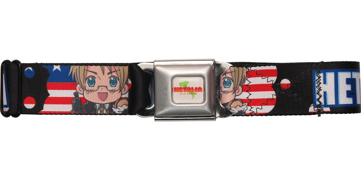 Hetalia America Allied Force Seatbelt Belt