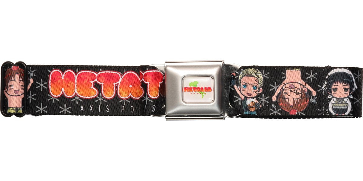 Hetalia Axis Powers Forces Seatbelt Belt