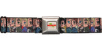 Hetalia Italy Characters Squares Seatbelt Mesh Belt