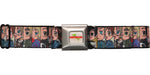 Hetalia Italy Characters Squares Seatbelt Mesh Belt
