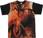 Hobbit Bilbo Gandalf Treasure Sublimated T Shirt Sheer
