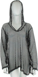 Hooded Black Swimsuit Cover Up