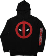 Deadpool Face Logo Zip Hoodie