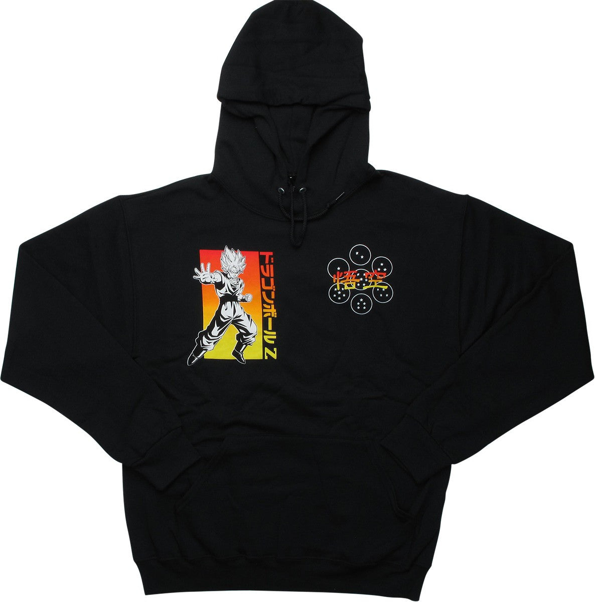 Dragon Ball Kanji Goku Panel Hoodie