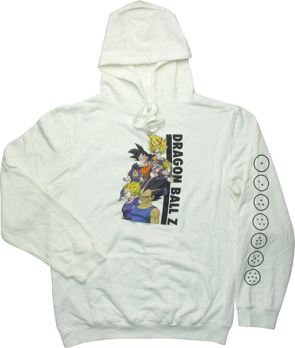 Dragon Ball Sayian Lineup Hoodie