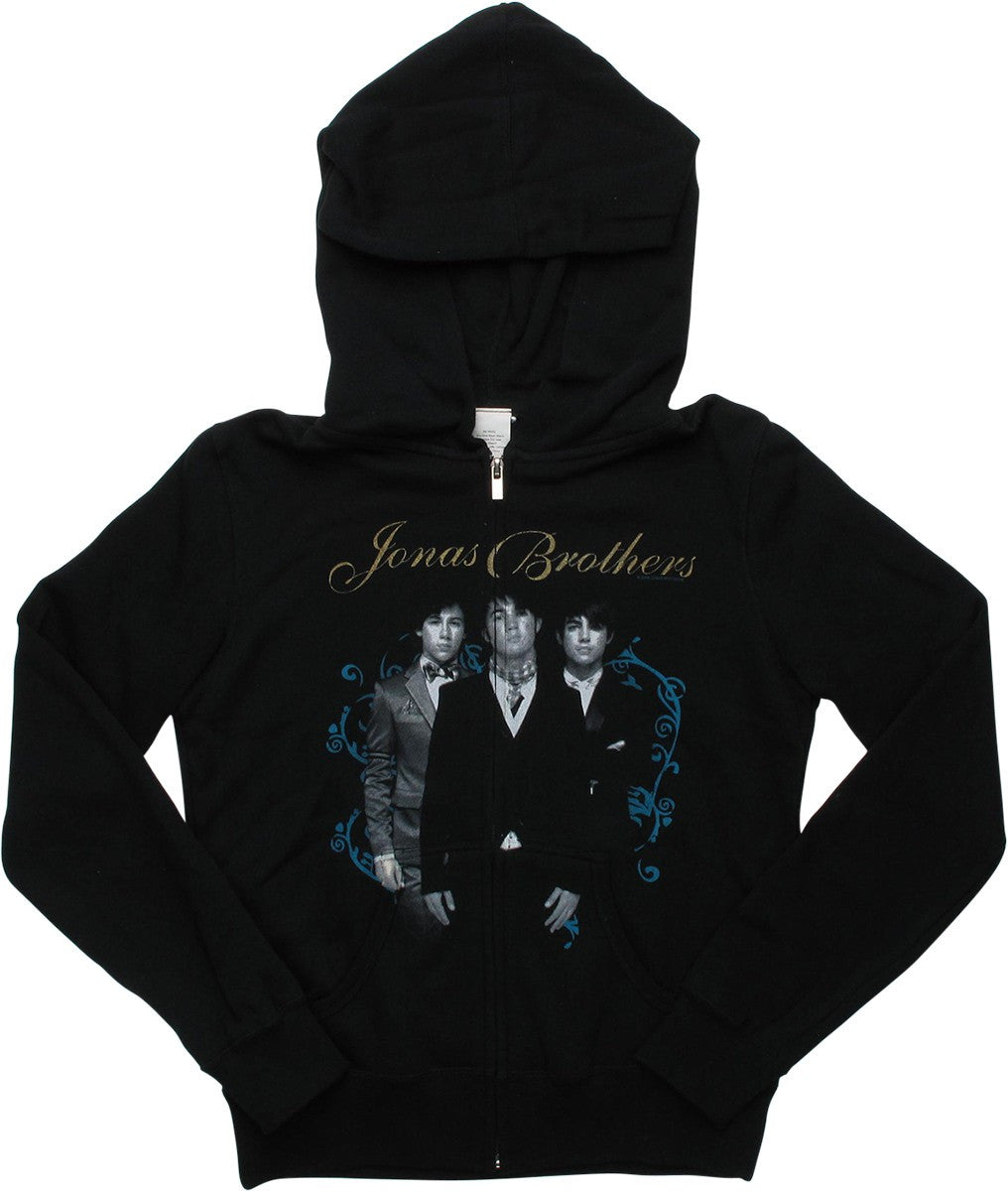 Jonas Brothers Zippered Junior Hoodie