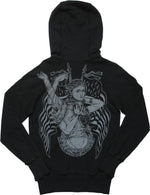 Smashing Pumpkins Heart Zeitgeist Zippered Hoodie