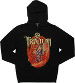 Trivium Artwork Zippered Hoodie