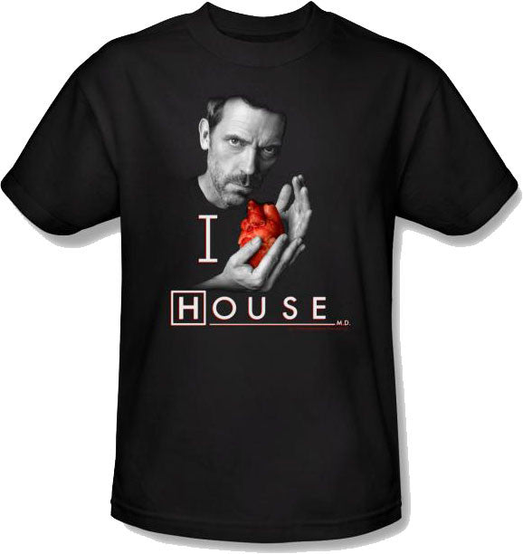 House Heart T Shirt