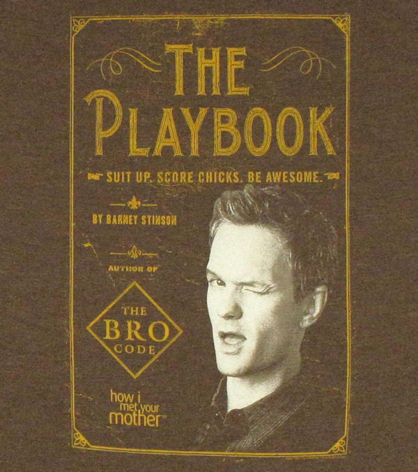 How I Met Your Mother Playbook T Shirt Sheer