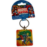 Hulk and Wolverine Lucite Keychain