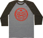 Hydra Cut Off a Limb Contrast Raglan T-Shirt