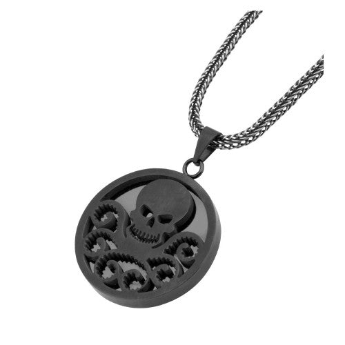 Hydra Logo Stainless Steel Necklace