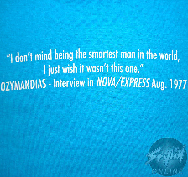 Watchmen Ozymandias Who Watches T-Shirt