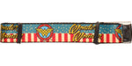 Wonder Woman Logo Americana Mesh Belt