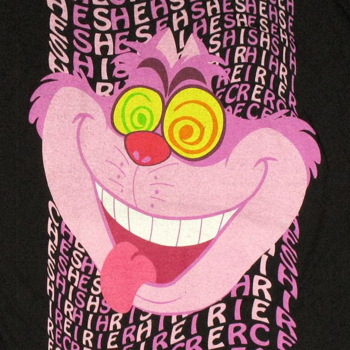 Alice in Wonderland Deranged Cat Baby Tee