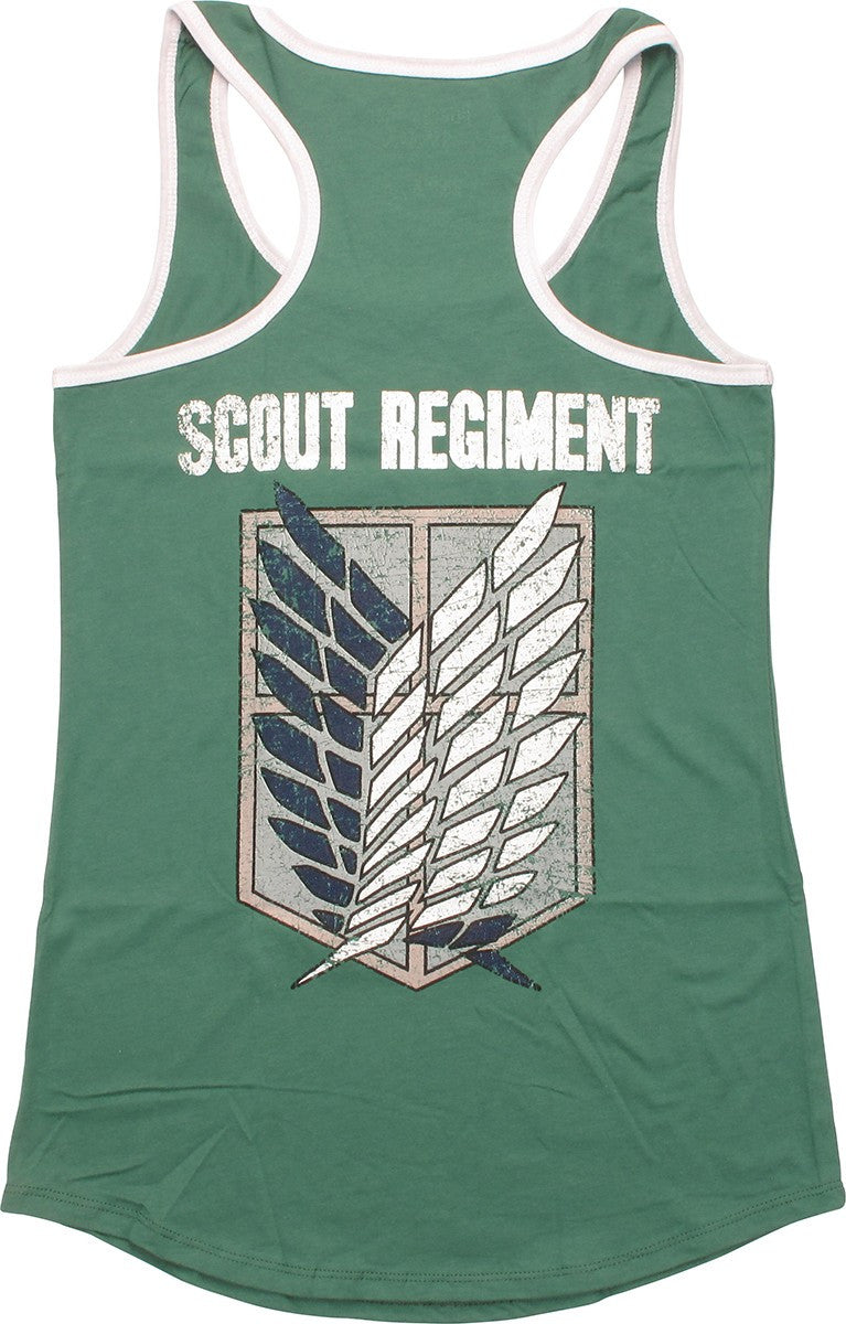 Attack on Titan Scout Regiment Junior Tank Top