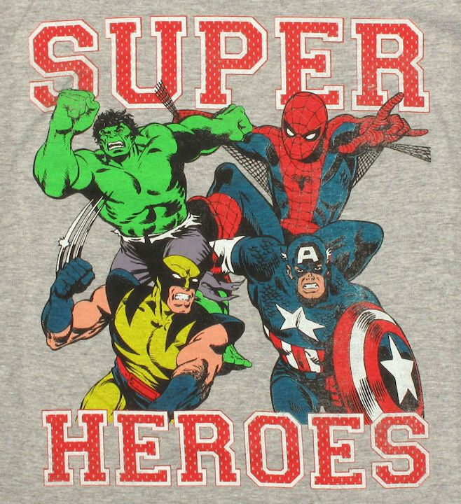 Avengers Superheroes V Neck Baby Tee