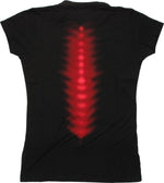 Battlestar Galactica Frak Me Spine Juniors T-Shirt