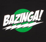 Big Bang Theory Bazinga Glow Baby Tee