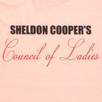Big Bang Theory Council Ladies Baby Tee