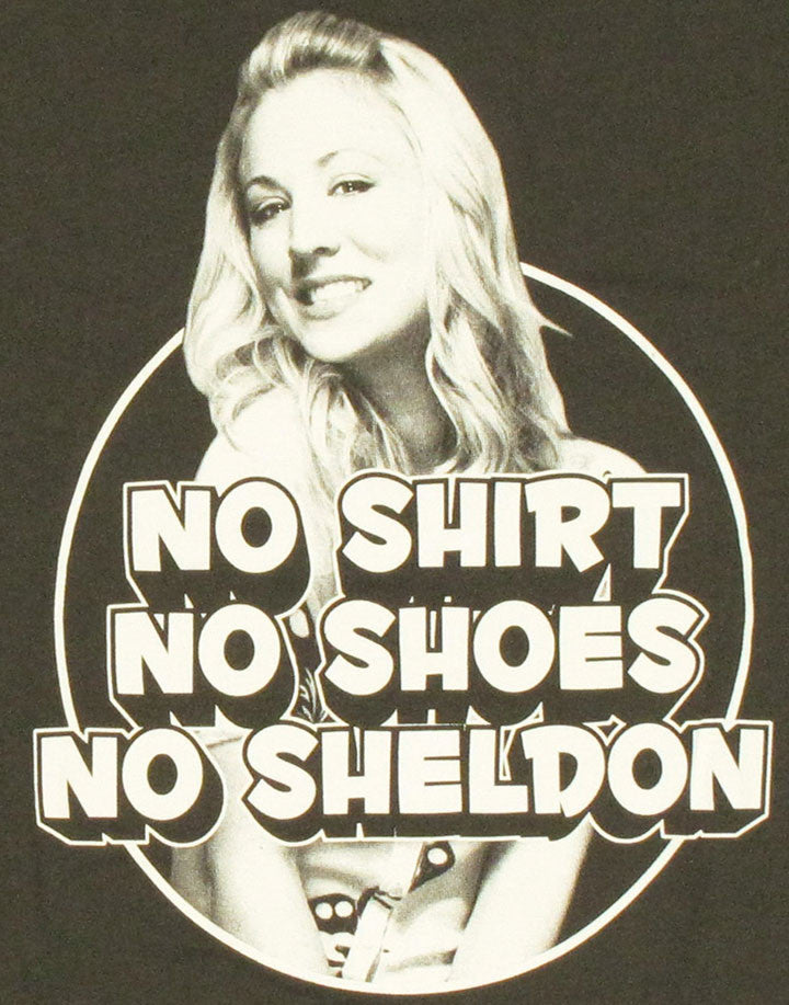 Big Bang Theory No Sheldon Baby Tee