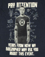 Big Bang Theory Pay Attention Baby Tee